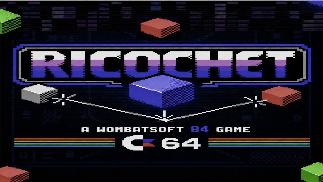 Ricochet Commodore 64 Tribute Game